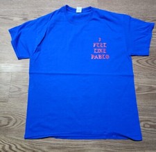 Kanye West I Feel Like Pablo Ultralight Dream 2 Sided Graphic T Shirt Size Large