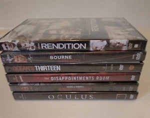 NEW DVDS (VARIOUS TITLES) 6 DVDS LOT - Picture 1 of 1
