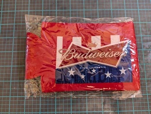 Budweiser American Flag 24/25oz Can Koozie! NEW Sealed "King Of Beers" - Picture 1 of 2