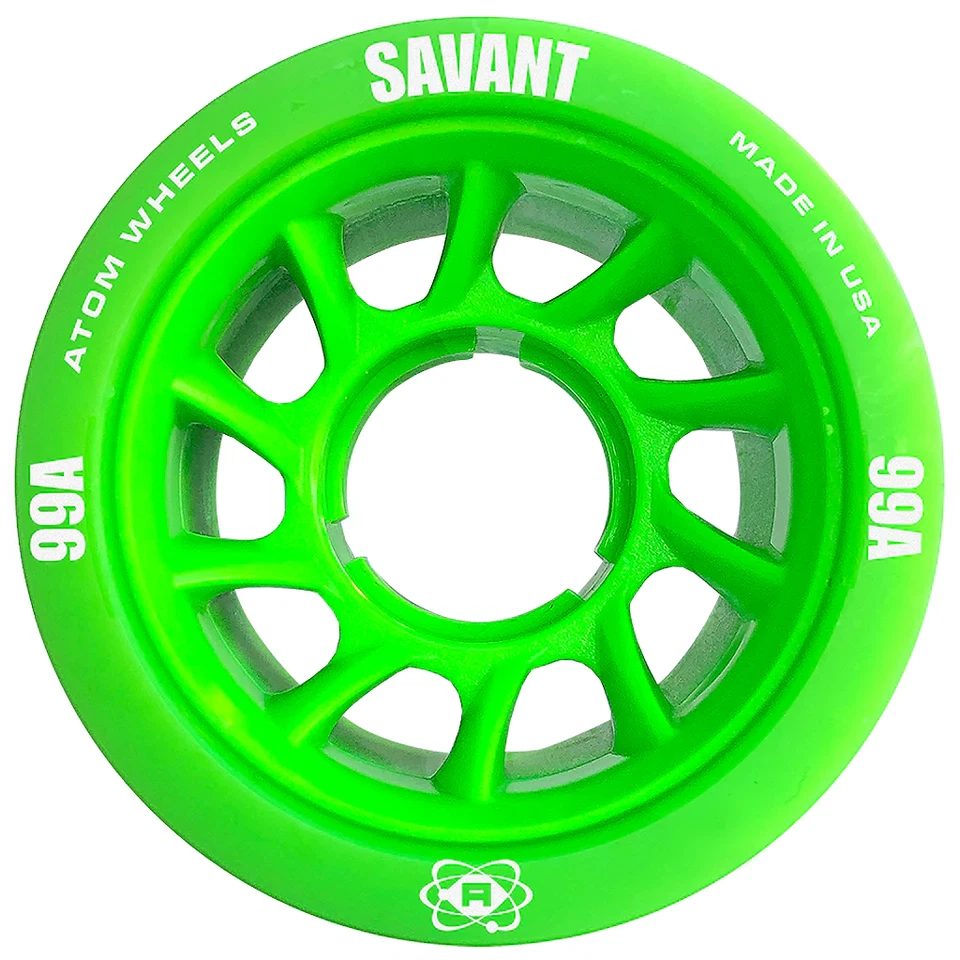 Jackson Atom Roller Derby and Speed Indoor Roller Skate Wheels  - Savant 99a - Image 1 of 1