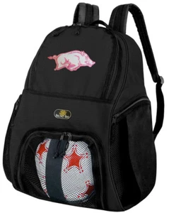 LADIES Arkansas Razorbacks Soccer Backpack University of Arkansas Volleyball Bag - Picture 1 of 3