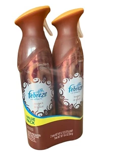 NEW Rare 2011 FEBREZE Air Effects Limited Edition 2 Cans Set SUGAR & SPICE - Picture 1 of 4