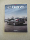 2019 Honda CIVIC 4 door car advertising booklet  / UK / - -