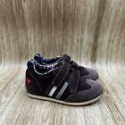 Serafini Luxury Sneakers Trainers Kids Size 9.5C EU 26 Double Strap Shoes Brown