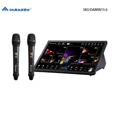 DAMIN 15.6" InAndon Karaoke Player,1T-4T SSD,Mixing amplifier,固態盘 5 in 1 YouTube - Image 1 of 4