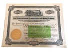 USA TRANSCONTINENTAL TRANSPORTATION AND MINING COMPANY stock certificate/bond