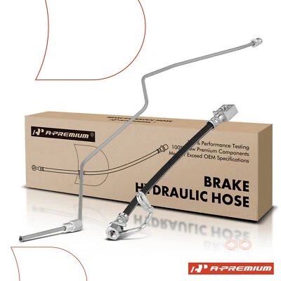 Mangueira hidráulica de freio externo traseiro esquerdo para Dodge Ram 4500 Ram 5500 2008-2010 Ram - Imagem 1 de 4