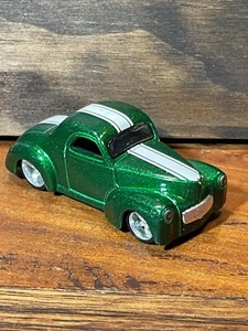 Vintage Maisto 1941 Willys Gasser Coupe Green Free SHIPPING - Picture 1 of 3