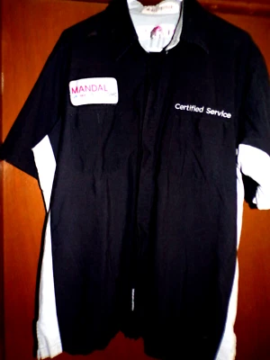 GM Certified Service Dealership Work/Shop Shirt Short Sleeve Used/Recycled - Image 1 of 2