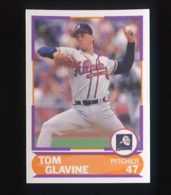 1989 SCORE YOUNG SUPERSTARS #23 TOM GLAVINE HOF ATLANTA BRAVES - Image 1 of 2