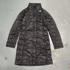 The North Face Women’s 600 Jacket XS Puffer Down Fill Black Full Zip - Picture 1 of 6