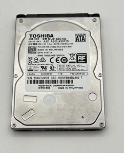 Toshiba MQ01ABD100 1TB 5400 RPM 2.5" Laptop HDD - DELL DP/N 01KT1K - Picture 1 of 2