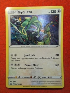 Rayquaza SWSH029 SWSH: Sword & Shield Promo Cards Holo Swirl 🍥 Cards!! - Picture 1 of 10
