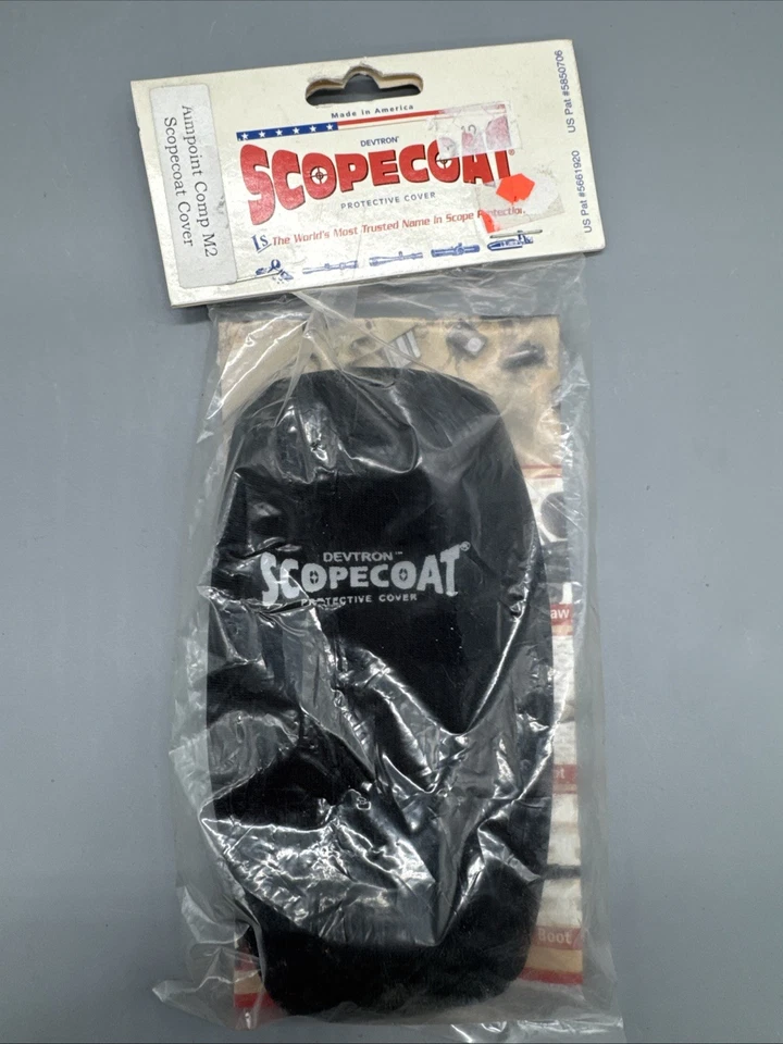 Devtron Scopecoat Protective Cover For Aimpoint Comp M2 Black  - Image 1 of 3