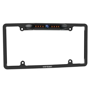 License Plate Frame Rear View Backup Camera 170° Viewing Angle Universal Car ... - Picture 1 of 9