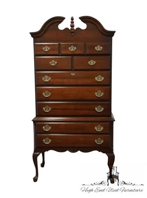 KINCAID FURNITURE Lenoir Collection Solid Cherry Traditional Style 38" Highbo... - Image 1 of 4