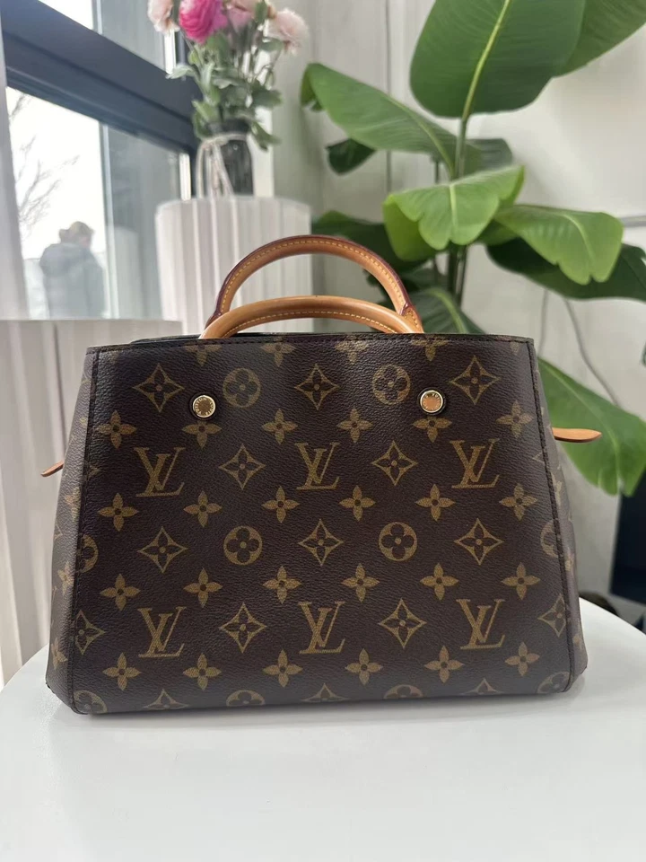 Louis Vuitton Montaigne BB наплечная сумка монограмма холст ebayAG подлинный M41055 - Изображение 1 из 4