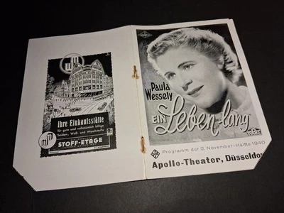 1940 nov. DÜSSELDORF programm VARIETÉ APOLLO THEATER circus acts - Bild 1 von 4