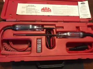 Mac Tools Circuit Tester 6, 12, 24 Volt LED & Long Reach Kit ET112A Molded Case - Foto 1 di 11