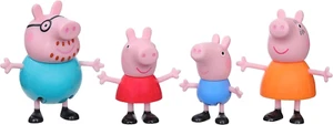 Peppa'S Adventures Peppa'S Family Figure 4-Pack Toy, 4 Family Figures in Iconic - Picture 1 of 13