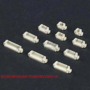1.25MM Connector Pins Header SMD PCB Headers Sockets 2P/3P/4P/5P/6P/7P/8P/9P-11P - Picture 1 of 5