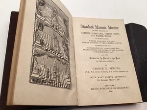 Monitor Masónico Estándar de los Grados de Aprendiz Entrado 1894 - Imagen 1 de 9