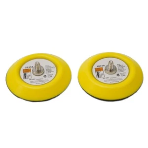 2x 3 75mm Sanding Polishing Backing Pad Hook&Loop M6 Thread For Sander New - Picture 1 of 15