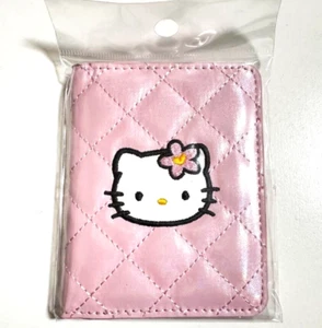 Sanrio Hello Kitty Bifold Wallet Pink Quilted Korea Limited - Picture 1 of 3