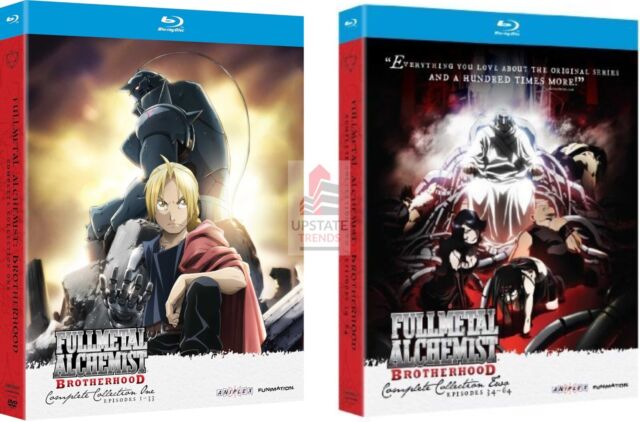 Fullmetal Alchemist: Brotherhood Part 1 Episodes 1-13 DVD NEW factory  sealed 704400082627