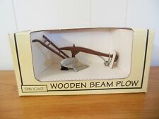 John Deere SpecCast Scale Model One Bottom Horse-Drawn Wooden Beam Plow