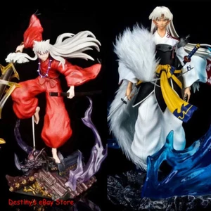 Anime Inuyasha Sesshōmaru PVC Figure Statue Model Toy Doll Collectable Gift 1PC - Picture 1 of 14
