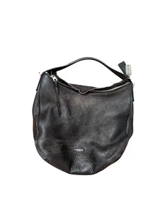 Coach 31623 Bleecker Sullivan Black Pebbled Leather Hobo Bag Handbag - Picture 1 of 9