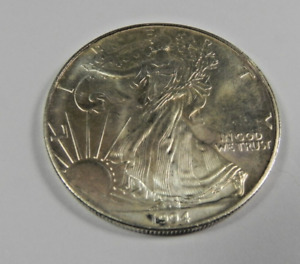 1994 Walking Liberty Silver Eagle Dollar - .999 Pure Silver