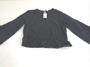 W by Wilt Damen Gr. XS Langarm Oberteil Baumwolle Gummibund Schlüsselloch - Bild 1 von 9