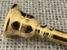 Treasure Icon 6 1/2Al-L Thick Trombone Mouthpiece Gold Plated