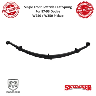 Skyjacker Single Softride Leaf Spring 4" Front Lift For Dodge W250 / W350 Pickup - Image 1 of 4