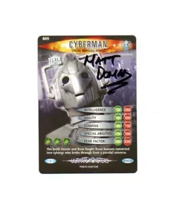 Doctor Who Trading Card Battles in Time #809 Signed by MATT DOMAN - Picture 1 of 1
