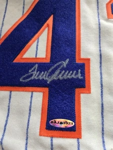 TOM SEAVER SIGNED 1969 NY METS MITCHELL & NESS AUTOGRAPHED JERSEY U.D.A. Cert. - Picture 1 of 24