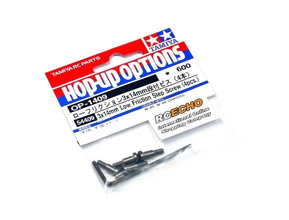 TAMIYA RC Model 3x14mm Low Friction Step Screw (4pcs) 54409 - Image 1 of 1