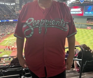 🚨🐍*IN HAND* SIZE MEDIUM AZ Dbacks Serpientes Jersey SGA 8/23/2025 *FAST SHIP* - Picture 1 of 4