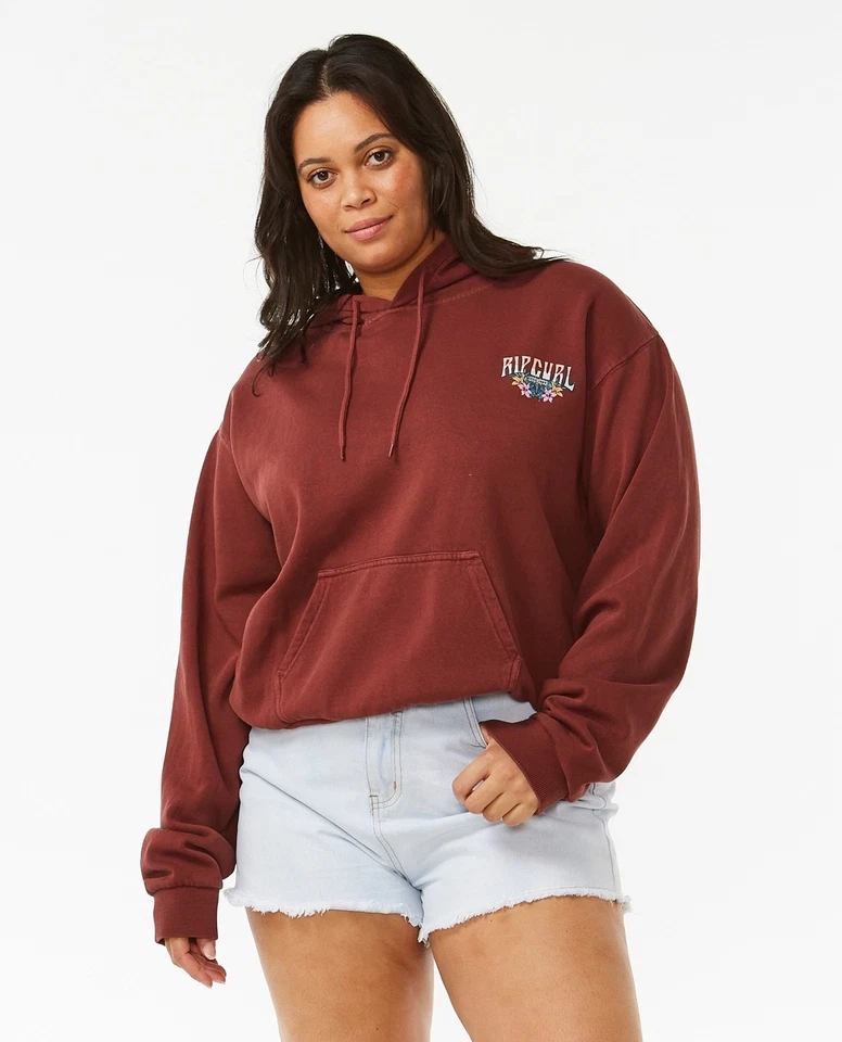 Rip Curl Block Party Relaxed Hoodie - XS - Neu - Bild 1 von 4