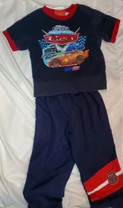 Conjunto de Camisa y Pantalones Manga Corta De Colección Y2K Disney Pixar Cars Dos Piezas 3t - Imagen 1 de 8