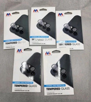 MyBat Tempered Glass Lens Protector Lot of 5 For Galaxy A15 5G - Image 1 of 2