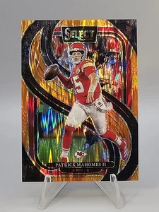 2024 Panini Select - Premier Level Patrick Mahomes II #120 Orange Shock 364/399 - Picture 1 of 2