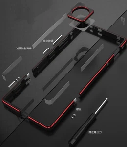 Funda de marco de parachoques de metal para ZTE Nubia Z80 Z70s Z70 Z60 Z50 Ultra Z50s Z40s Pro - Imagen 1 de 31