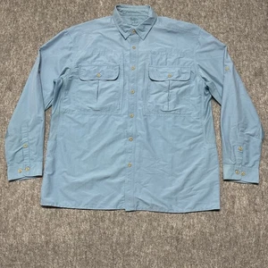 Camisa RailRiders Para Hombres Azul Gorpcore Campcore Senderismo Pesca Exterior Ventilada Grande - Imagen 1 de 15