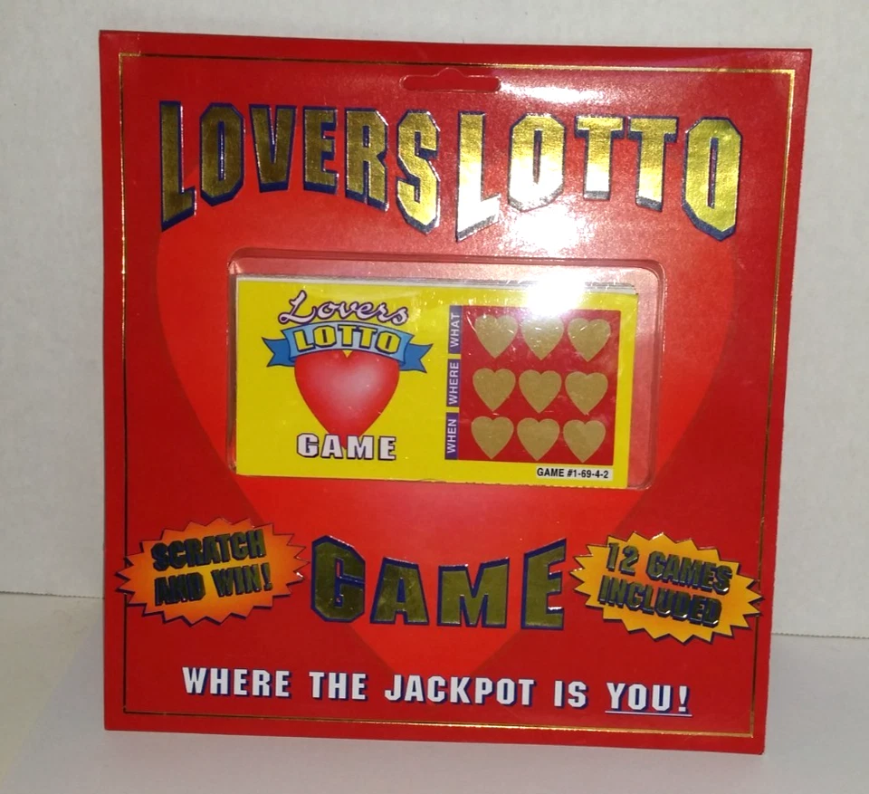 Lovers Lotto Juego Aniversario Cumpleaños Despedida de Soltera Adulto Regalo Novedad 12 Juegos Foto 1 de 3
