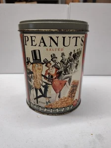Vintage Limited Edition Pflanzgefäße Mr. Peanut 1989 Salted Peanut Dose, leer - Bild 1 von 12