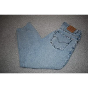 VINTAGE Levis 560 Jeans Mens Size 38 x 32 Tapered Loose Comfort Fit Blue 1994 - Picture 1 of 10