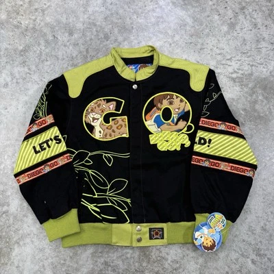JH Design Go Diego Go Jacket Youth XL vintage Nickelodeon Racing deadstock NWT - Image 1 of 4